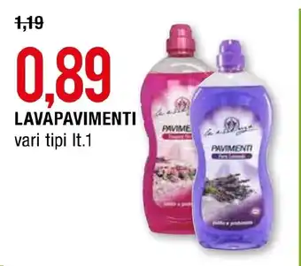 Hardis LAVAPAVIMENTI vari tipi Lt.1 offerta