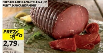 Coop Bresaola della valtellina igp punta d'anca offerta