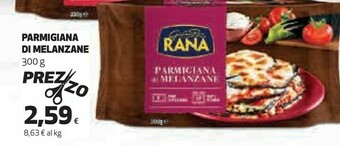 Coop Giovanni rana - parmigiana di melanzane 300 g(ml) offerta