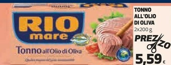 Coop Tonno all'olio di oliva 400 g(ml) offerta