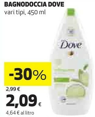 Coop Bagnodoccia 450 ml offerta