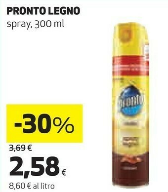 Coop Pronto legno spray 300 ml offerta