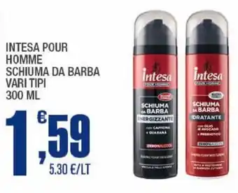 Splendidi e Splendenti INTESA POUR HOMME SCHIUMA DA BARBA VARI TIPI 300 ml offerta