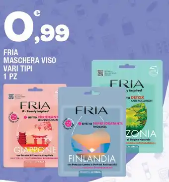 Splendidi e Splendenti FRIA MASCHERA VISO VARI TIPI 1 PZ offerta