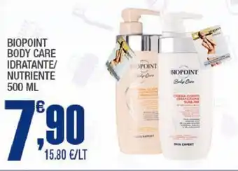 Splendidi e Splendenti BIOPOINT BODY CARE IDRATANTE/ NUTRIENTE 500 ML offerta