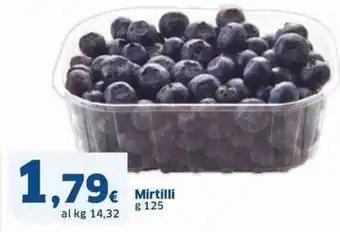 Sigma Mirtilli g 125 offerta