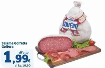 Sigma Salame Golfetta Golfera offerta