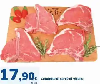 Sigma Cotolette di carrè di vitello offerta