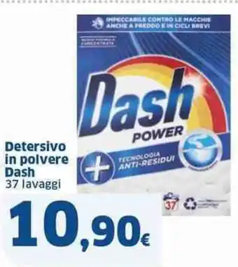 Sigma Detersivo in polvere Dash 37 lavaggi offerta