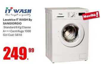iT WASH Lavatrice By Sangiorgio