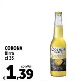 Carrefour Market CORONA Birra cl 33 offerta