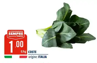 Tigros COSTE offerta