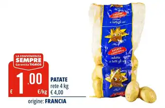 Tigros PATATE rete 4 kg offerta