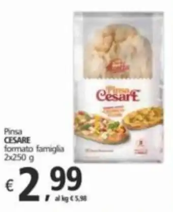 Pinsa CESARE formato famiglia 2x250 g