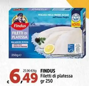 Carrefour Express FINDUS Filetti di platessa gr 250 offerta