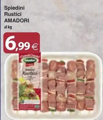 Docks Cash&Carry Spiedini Rustici AMADORI offerta