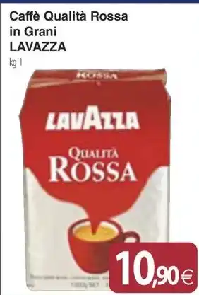 Docks Cash&Carry Caffè Qualità Rossa in Grani LAVAZZA kg 1 offerta