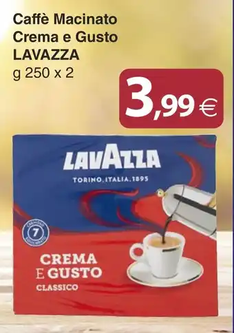 Docks Cash&Carry Caffè Macinato Crema e Gusto LAVAZZA offerta