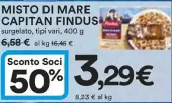 Ipercoop MISTO DI MARE CAPITAN FINDUS offerta