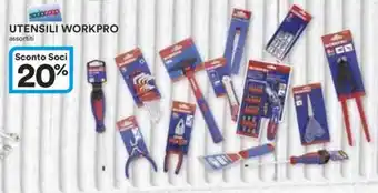 UTENSILI WORKPRO assortiti