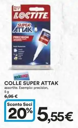 Ipercoop COLLE SUPER ATTAK offerta