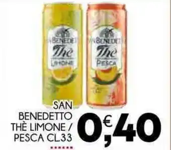 Enne Market SAN BENEDETTO THÈ LIMONE / PESCA CL33 offerta