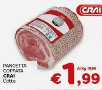 Crai PANCETTA COPPATA CRAI offerta
