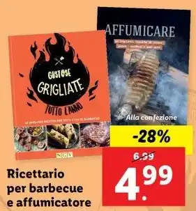 Lidl Ricettario per barbecue e affumicatore offerta