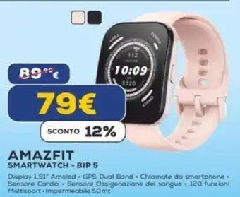 Euronics AMAZFIT SMARTWATCH - BIP 5 offerta