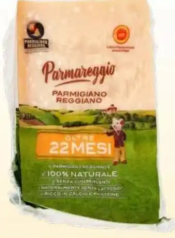 Iperal PARMIGIANO REGGIANO DOP PARMAREGGIO oltre 22 mesi g 800 offerta