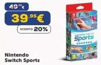 Euronics Nintendo Switch Sports offerta