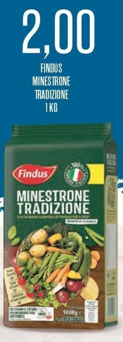 Findus Minestrone Tradizione 1 kg