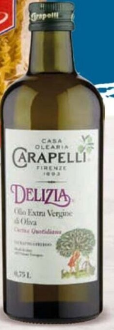 Supermercati Pasquale Prisco Carapelli Olio Delizia Extra Vergine Di Oliva 75 cl offerta