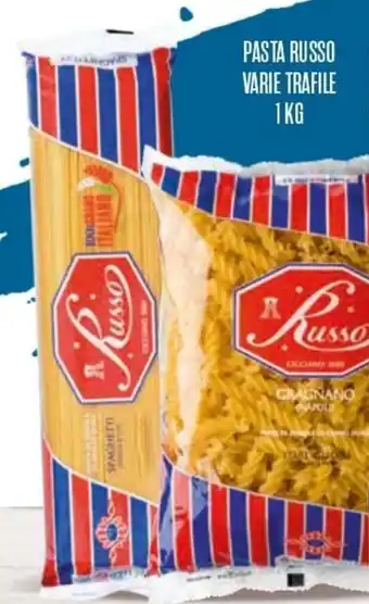 Supermercati Pasquale Prisco Pasta Russo Varie Trafile 1 kg offerta
