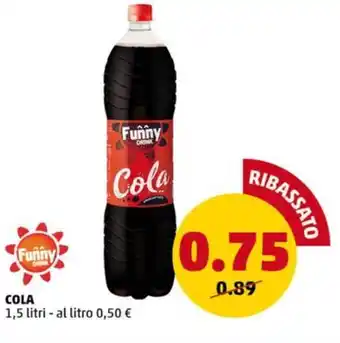 PENNY COLA 1,5 litri offerta