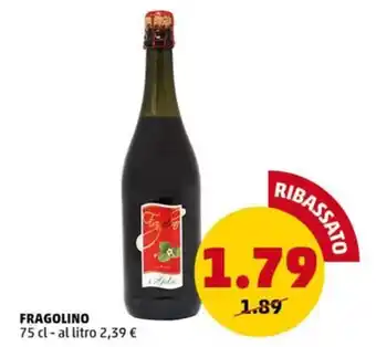 PENNY FRAGOLINO 75 cl offerta