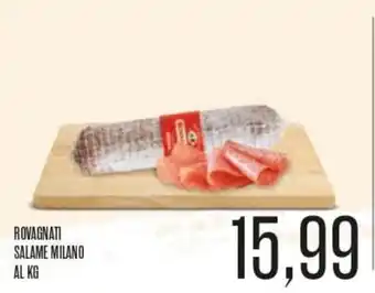 Supermercati Pasquale Prisco Rovagnati Salame Milano offerta