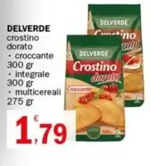 Crai DELVERDE crostino dorato offerta