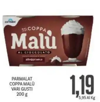 Supermercati Piccolo PARMALAT COPPA MALU VARI GUSTI 200 G offerta