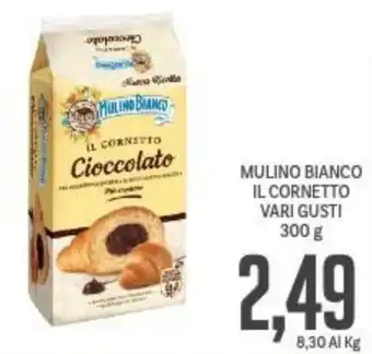 Supermercati Piccolo MULINO BIANCO IL CORNETTO VARI GUSTI 300 g offerta