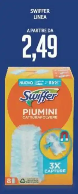 Supermercati Piccolo SWIFFER LINEA offerta