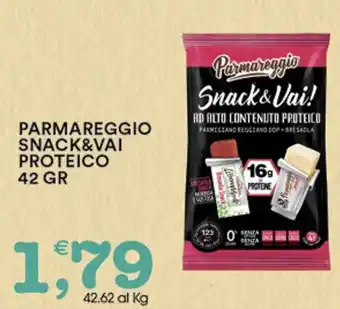 Gecop PARMAREGGIO SNACK&VAI PROTEICO 42 GR offerta