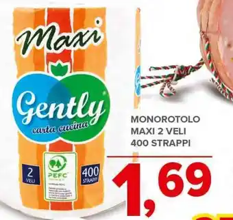 Todis MONOROTOLO MAXI 2 VELI 400 STRAPPI offerta