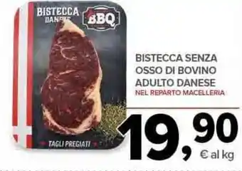 Todis BISTECCA SENZA OSSO DI BOVINO ADULTO DANESE offerta