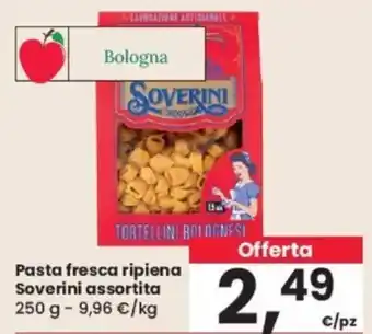 Despar Pasta fresca ripiena Soverini assortita 250 g offerta