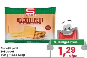 Despar Biscotti petit S-Budget 500 g offerta