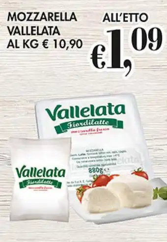 Coal MOZZARELLA VALLELATA offerta