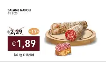 Prezzemolo e Vitale SALAME NAPOLI offerta