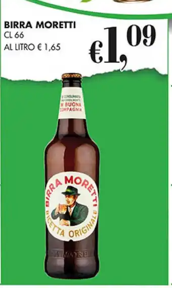 Coal BIRRA MORETTI CL 66 offerta