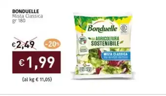 Prezzemolo e Vitale BONDUELLE Mista Classica gr 180 offerta